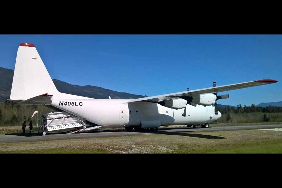 C130 News Coulson’s L382G going through static and grid testing